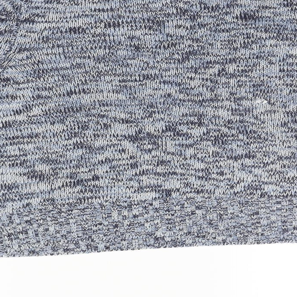Divided Womens Blue Pullover Jumper Size S
