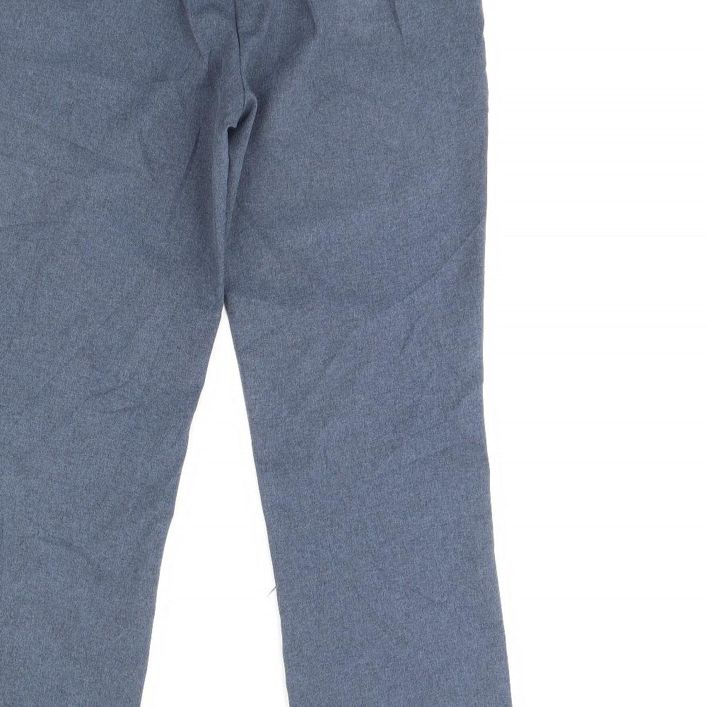 Preworn Womens Blue Trousers Size 10 L28 in