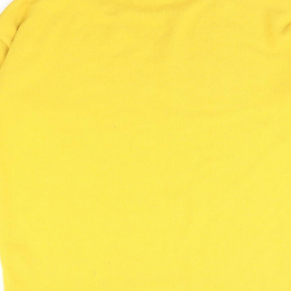 New Look Womens Yellow Pullover Jumper Size S