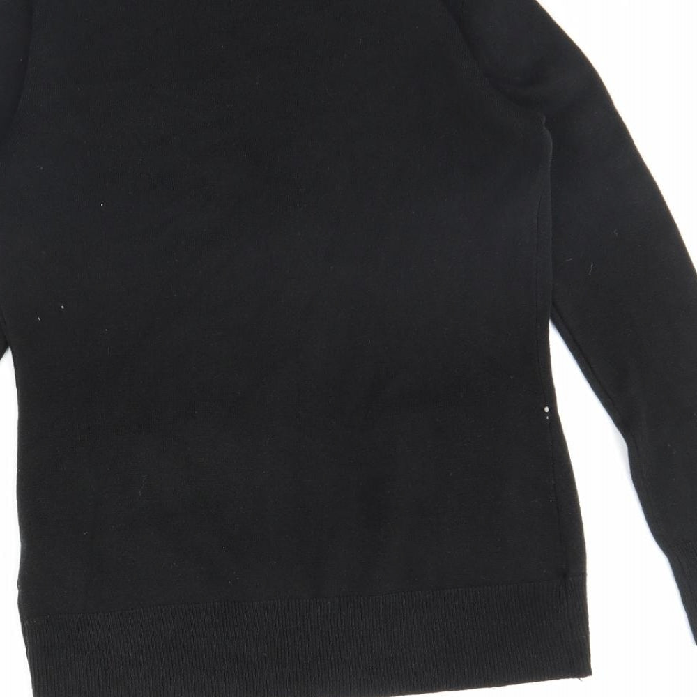 Atmosphere Womens Black Cape Jumper Size 12