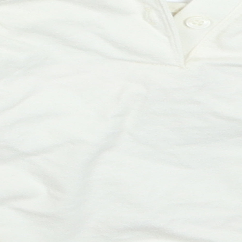 Mini Club Girls Ivory Basic T-Shirt Size 6-9 Months