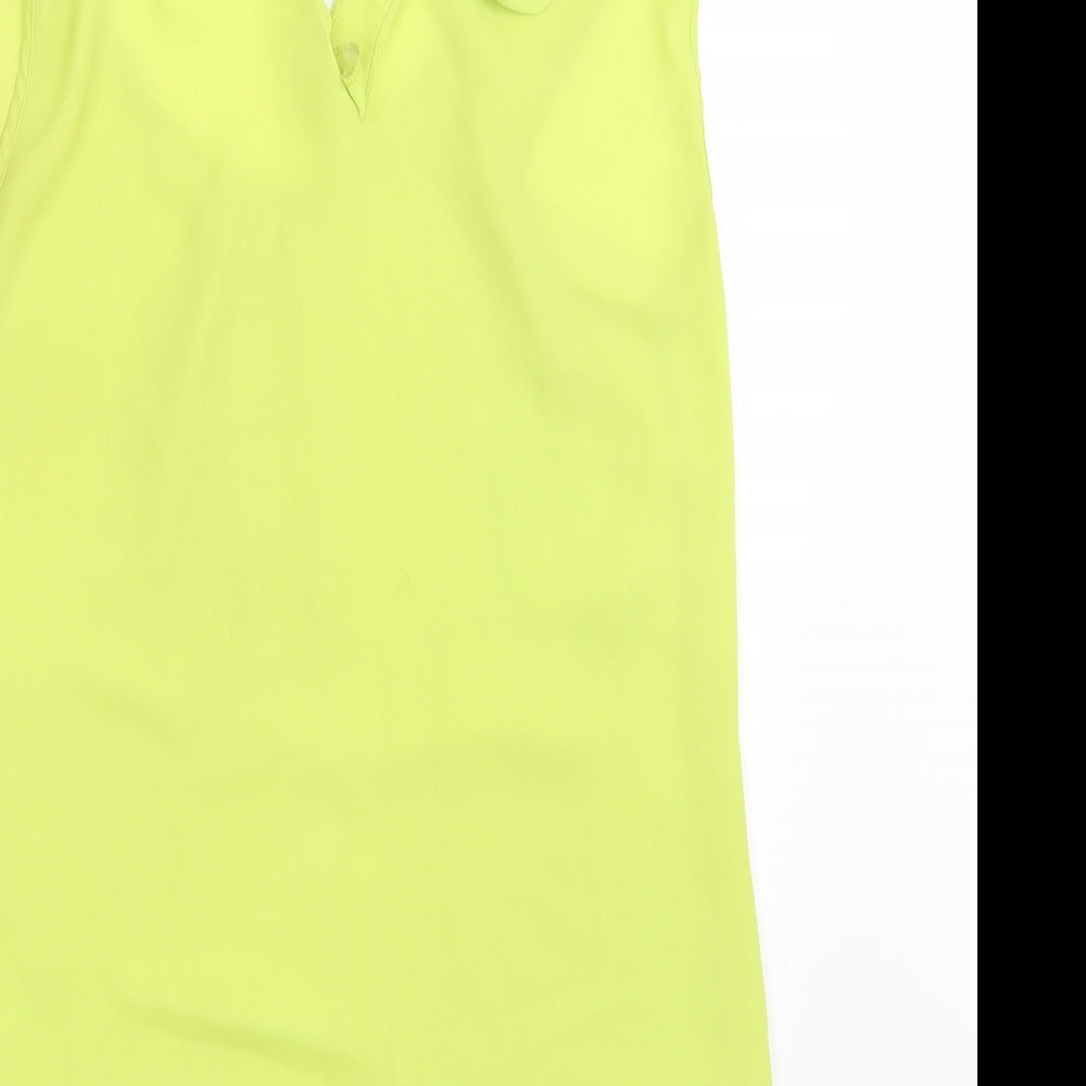 George Womens Green Basic Blouse Size 10
