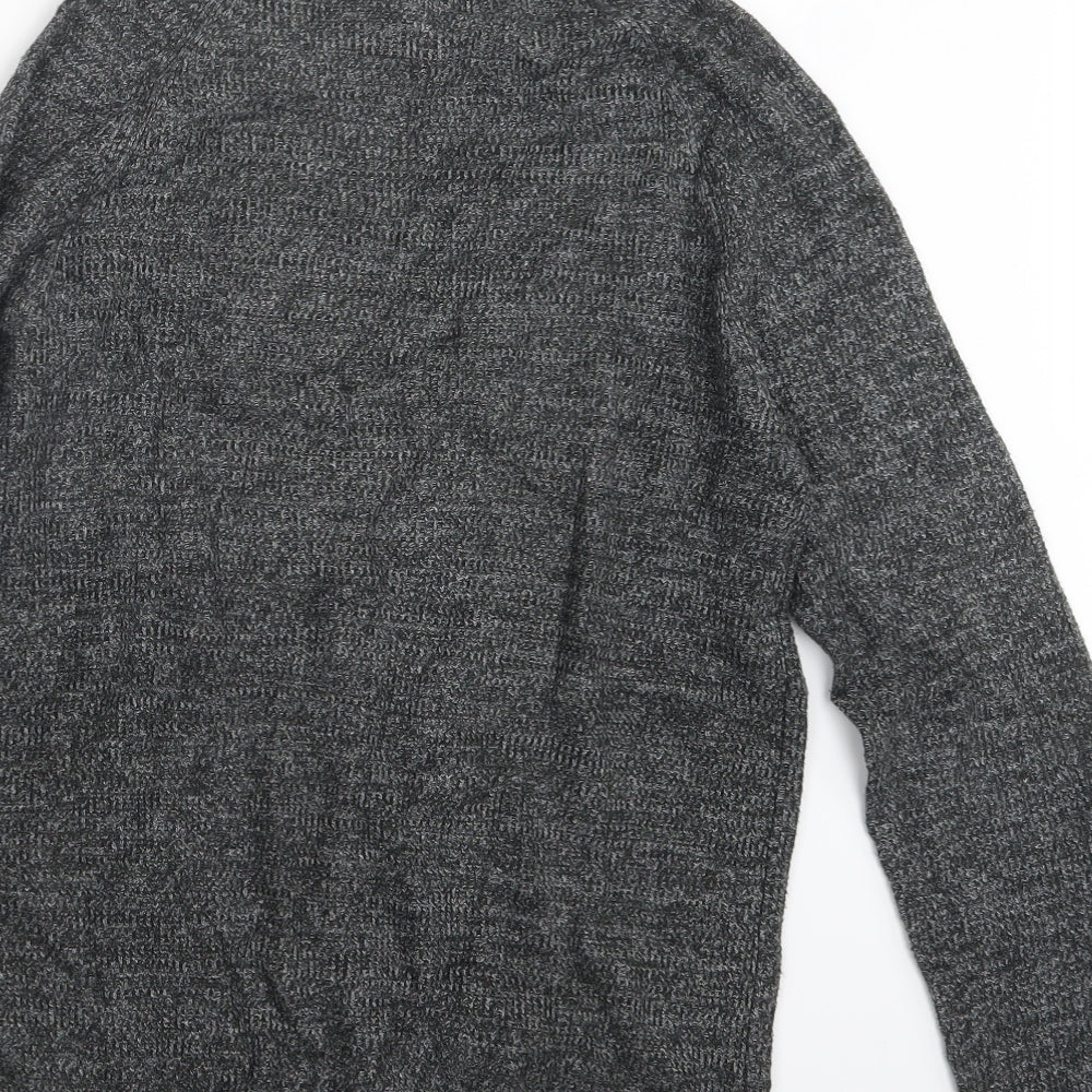 Burton Mens Grey Knit Pullover Jumper Size XS