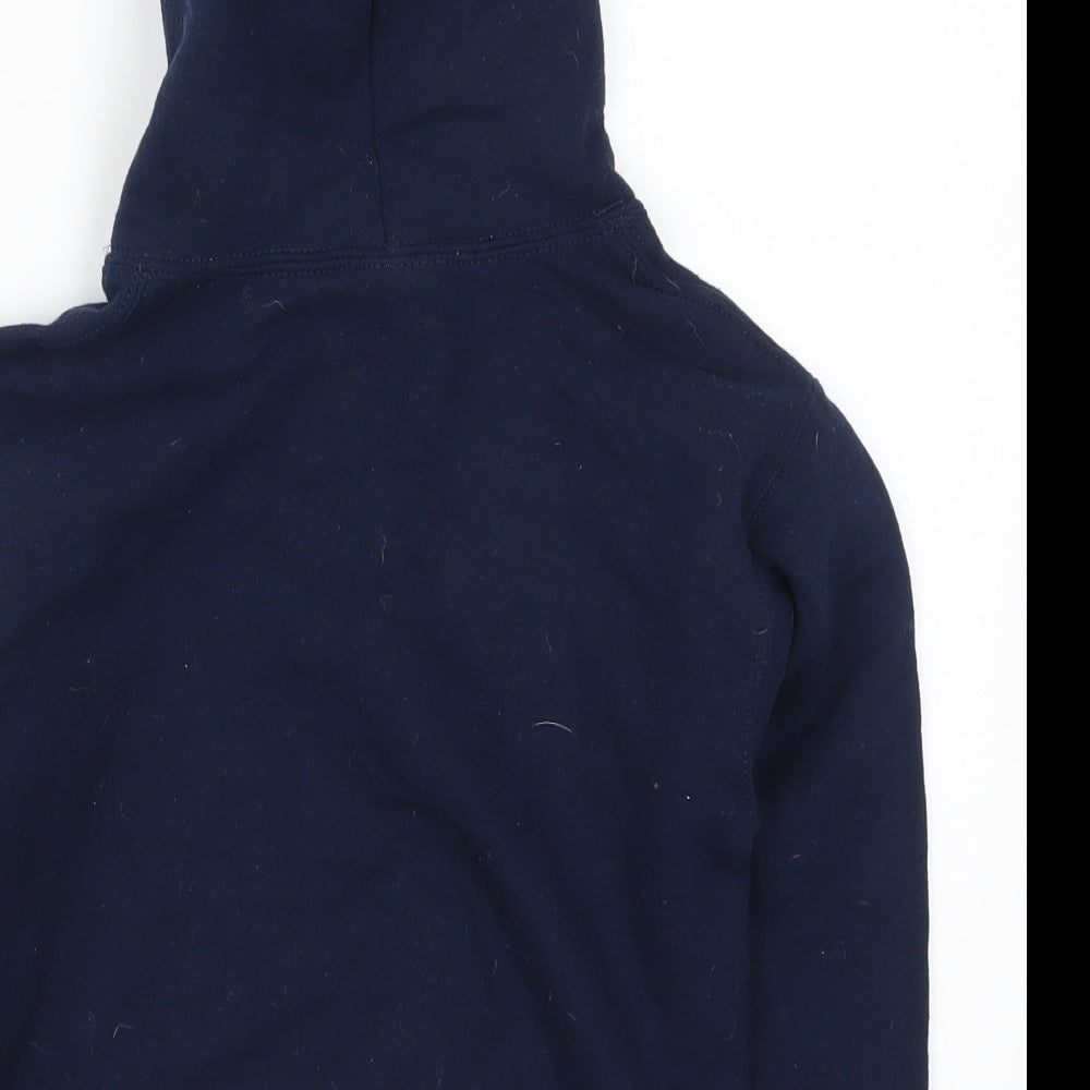 Gildan Boys Blue Pullover Hoodie Size S