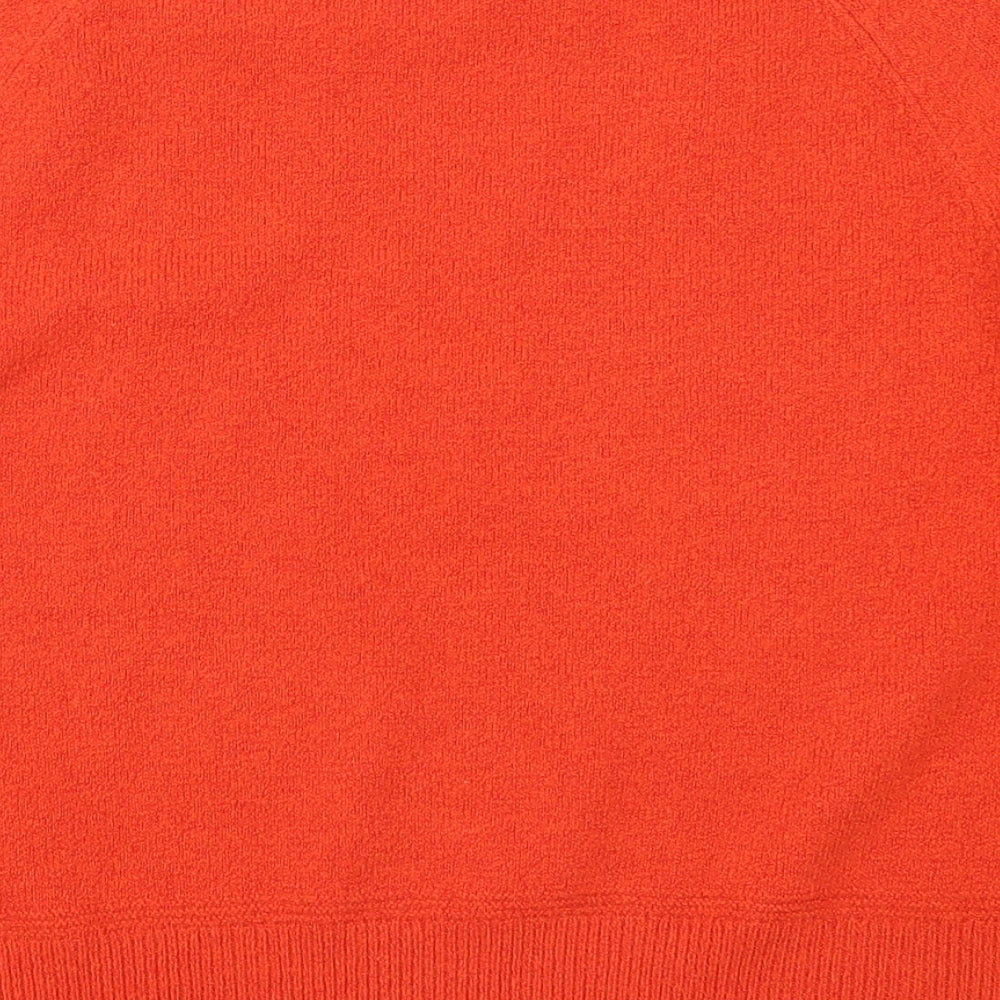 Oasis Womens Red Knit Pullover Jumper Size S