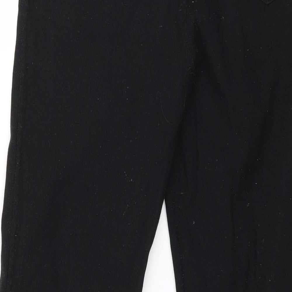 Preworn Womens Black Denim Skinny Jeans Size S L26 in
