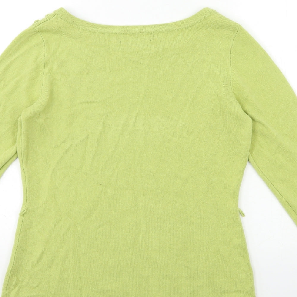 George Womens Green Pullover Jumper Size 12