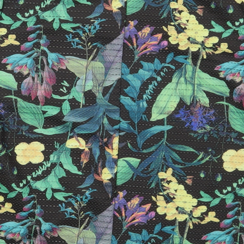 NEXT Womens Multicoloured Floral Basic T-Shirt Size 8
