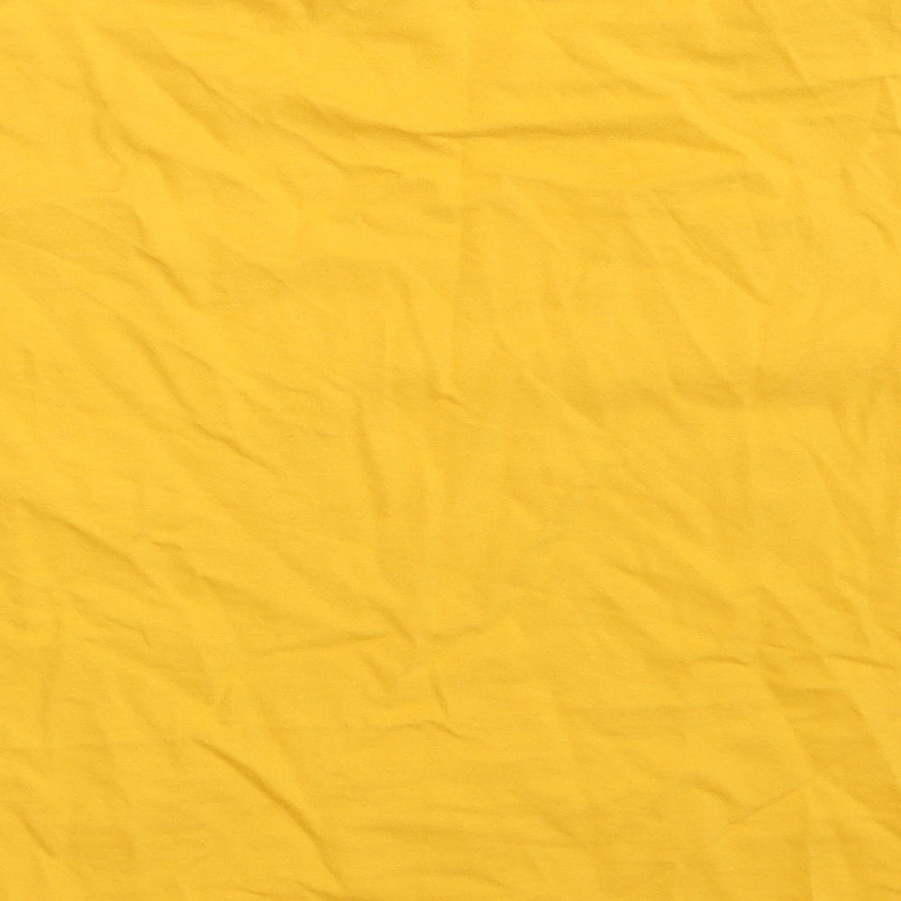 Primark Womens Yellow Basic T-Shirt Size 12