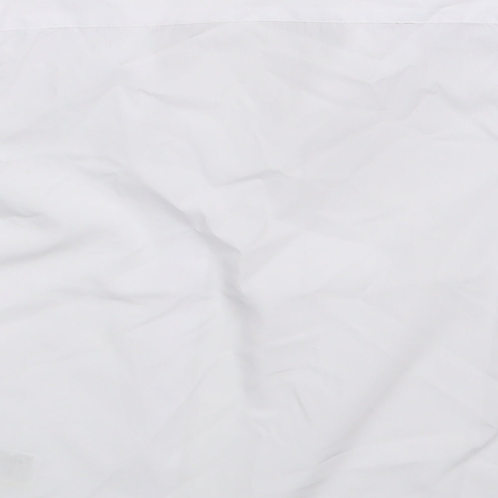 Marks & Spencer Boys White Basic Button-Up Size 7-8 Years - School