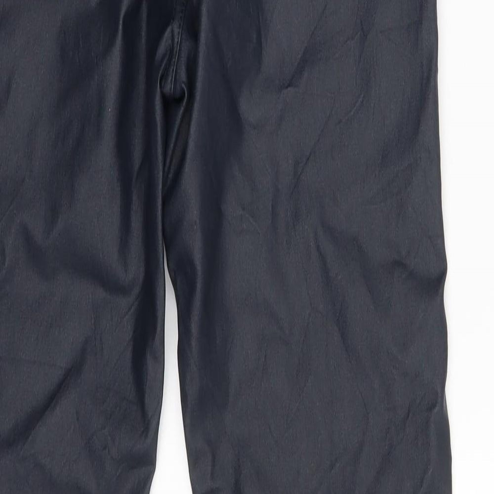 Krisp Womens Blue Jegging Leggings Size 12 L27 in