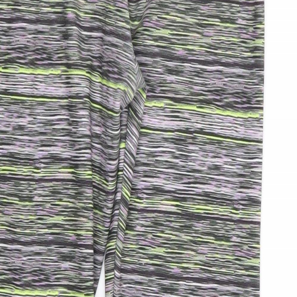TU Girls Multicoloured Striped Jegging Trousers Size 11 Years - LEGGINGS