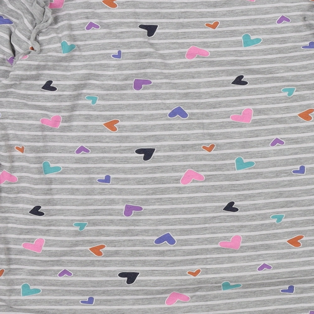 starry eyed Girls Grey Colourblock Pullover Jumper Size 12 Years