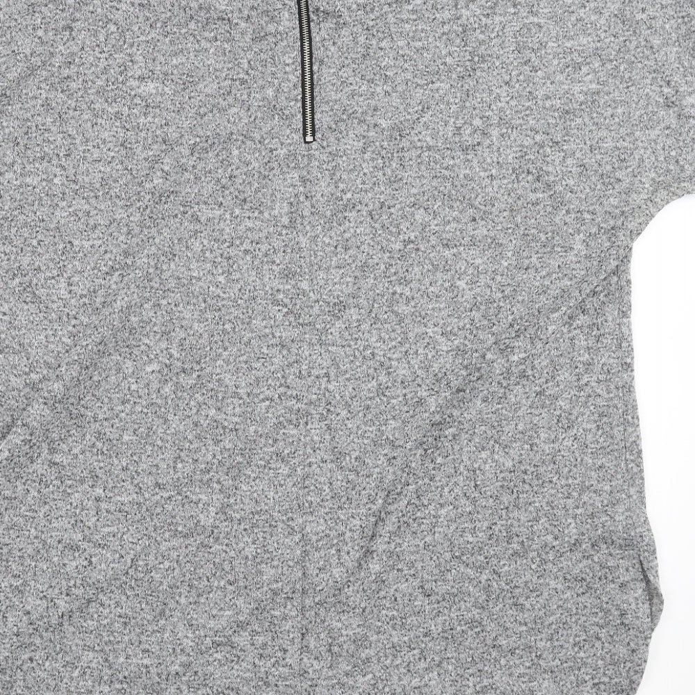 PEP&CO Womens Grey Knit Pullover Jumper Size XL
