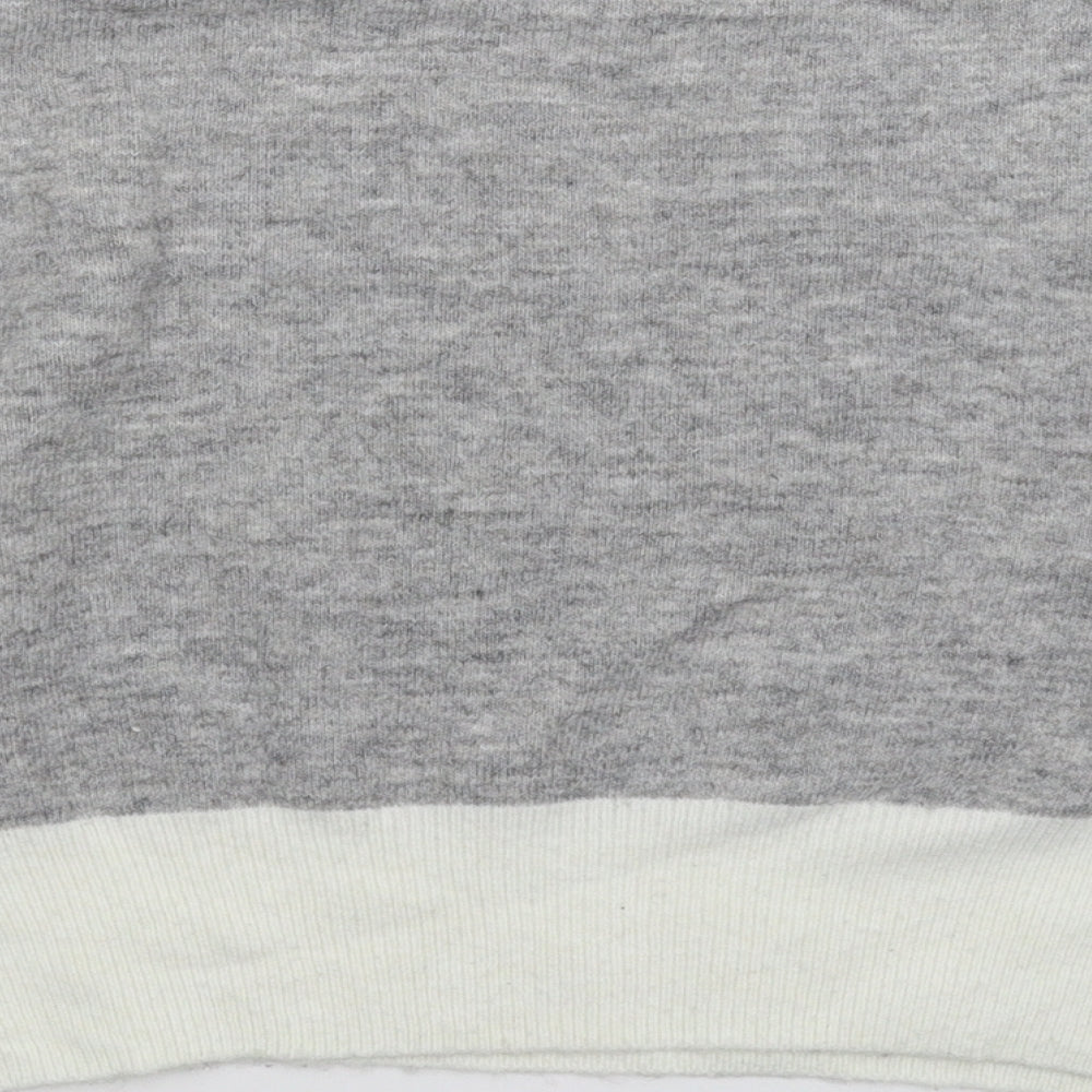 H&M Womens Grey Knit Pullover Jumper Size XS