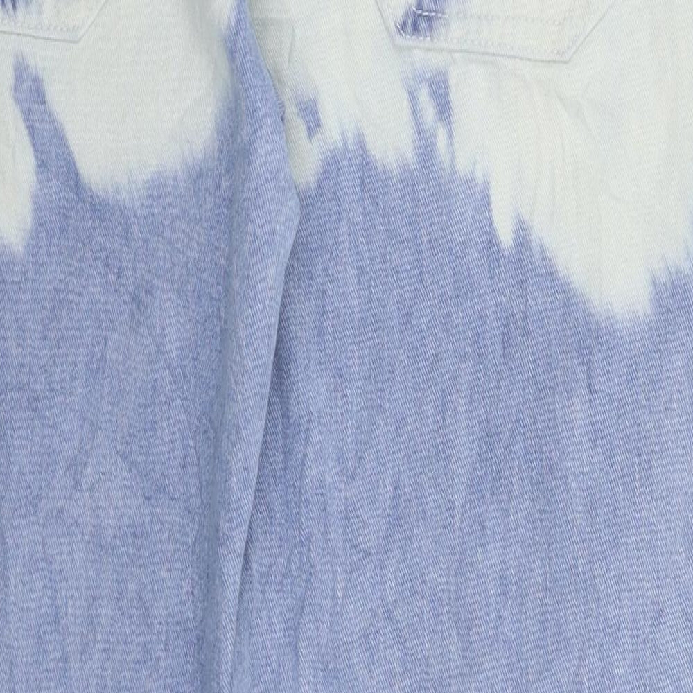 Preworn Mens Blue Denim Straight Jeans Size S L28 in