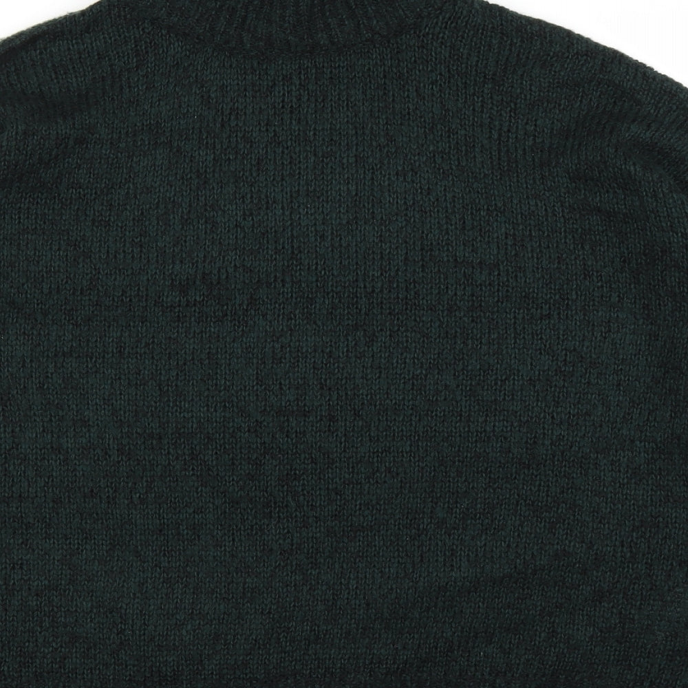 New Look Womens Green Pullover Jumper Size L