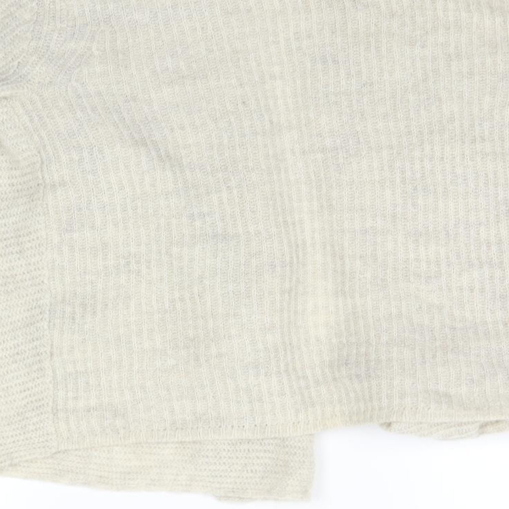 Nutmeg Womens Beige Cardigan Jumper Size 12