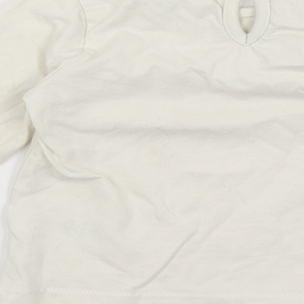 George Baby White Basic T-Shirt Size 9-12 Months
