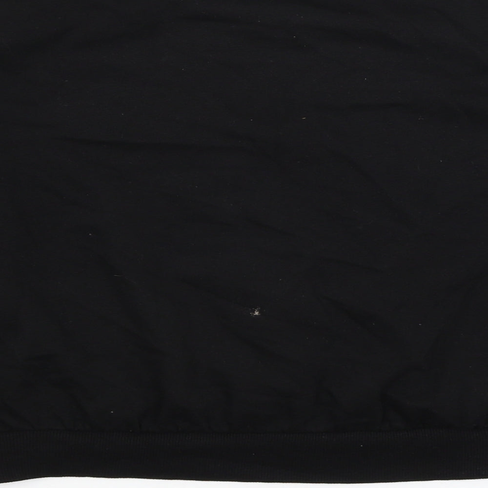 H&M Womens Black Pullover Jumper Size 12 - Shine Bright