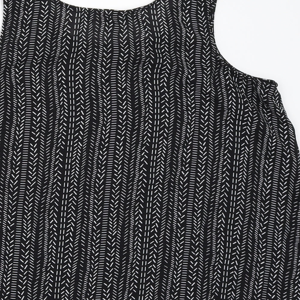 Atmosphere Womens Black Basic Blouse Size 10