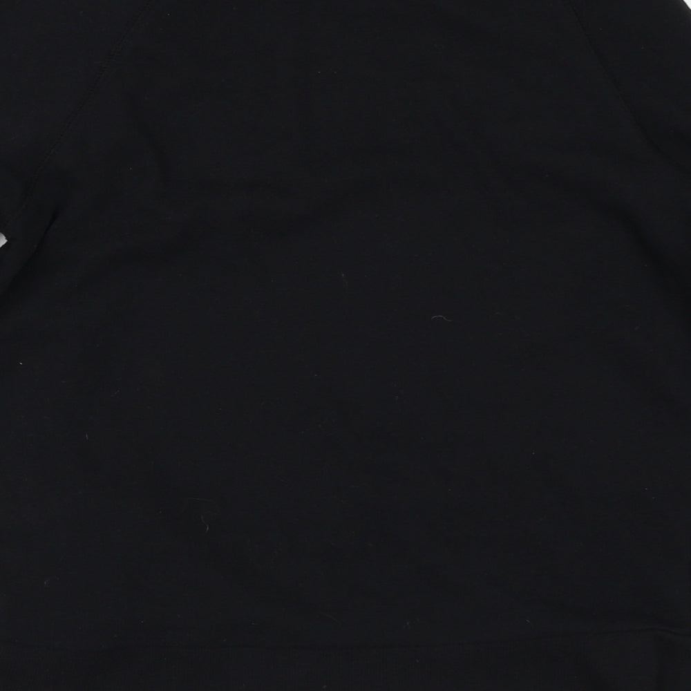 H&M Womens Black Pullover Hoodie Size S