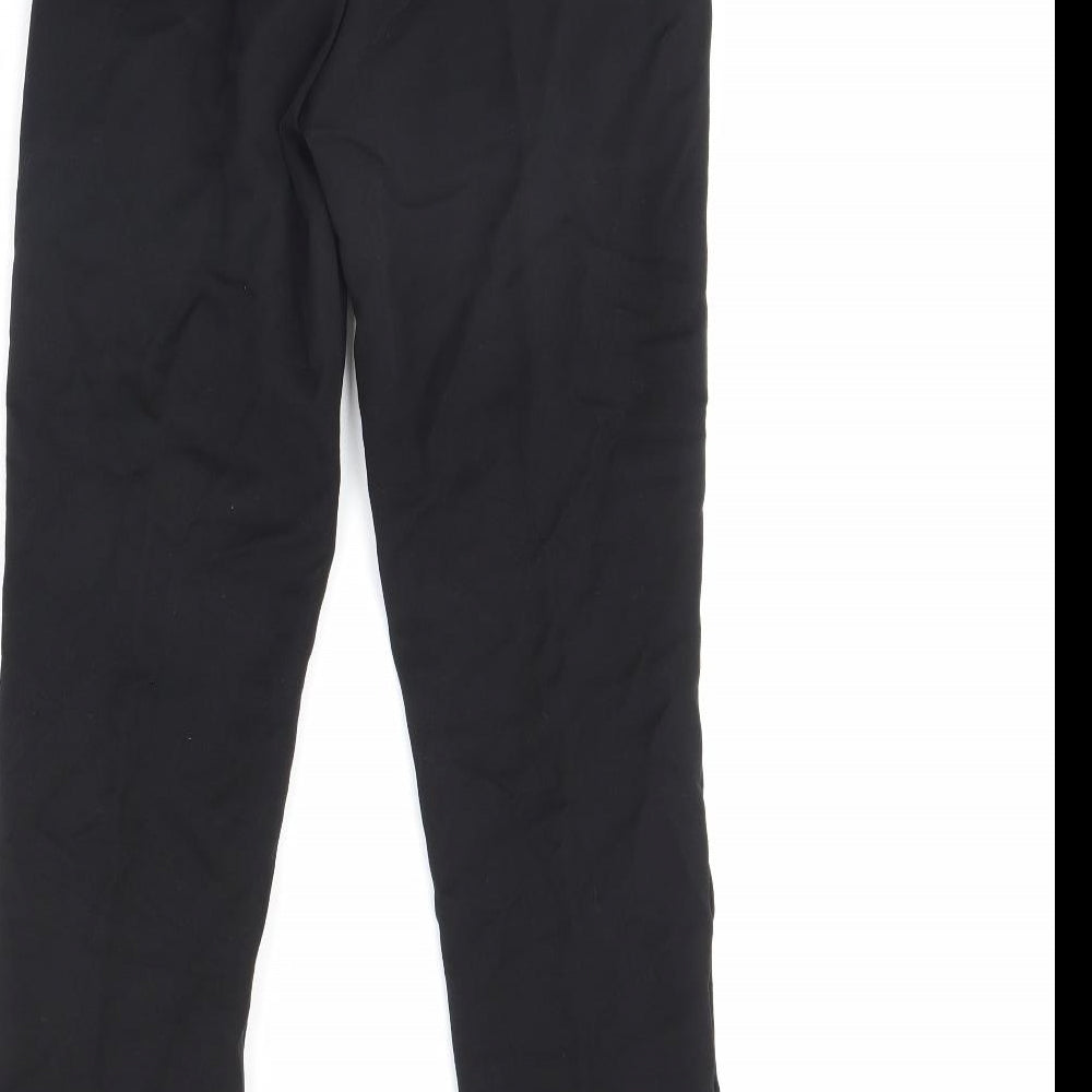 Marks & Spencer Womens Black Dress Pants Trousers Size 8 L29 in