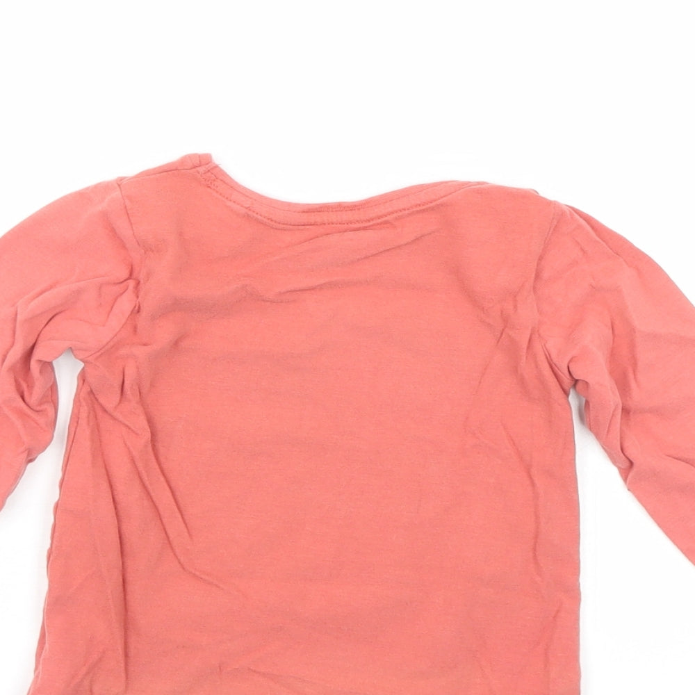 M&Co Boys Red Pullover Jumper Size 12-18 Months