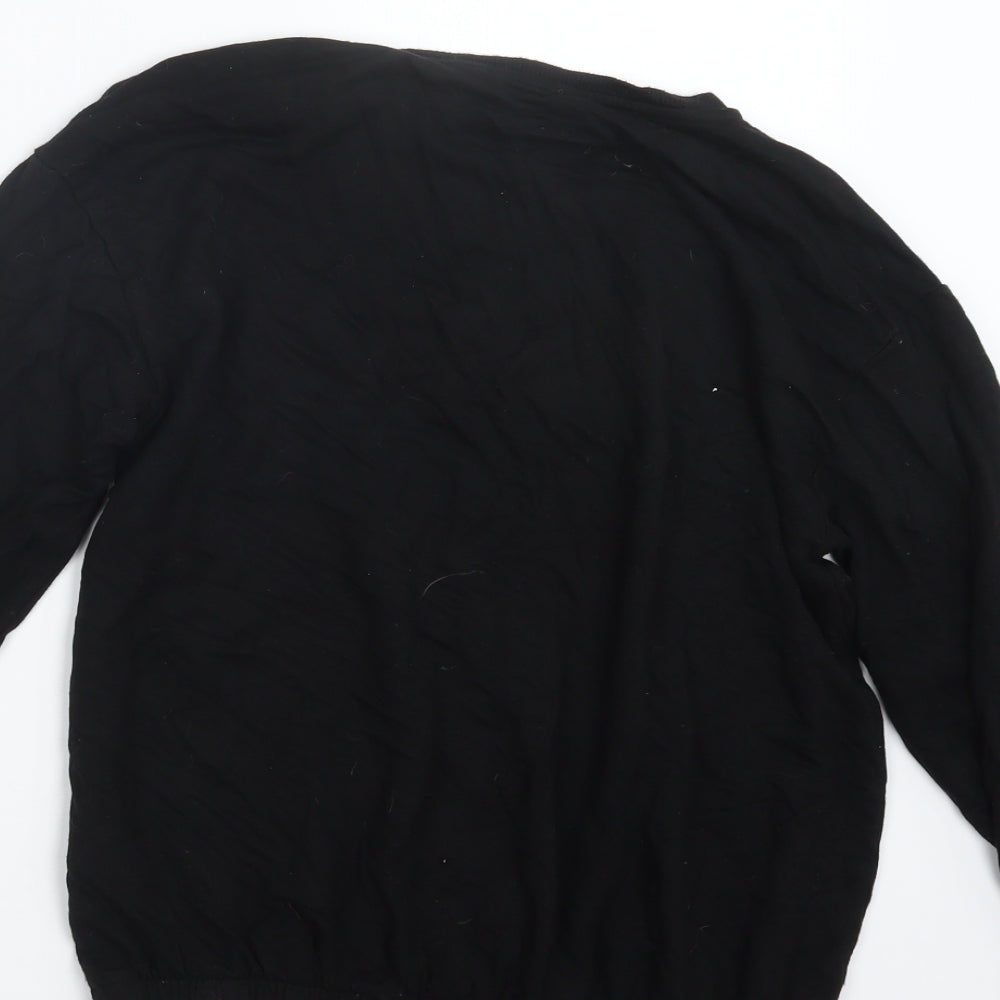 F&F Womens Black Pullover Jumper Size 6