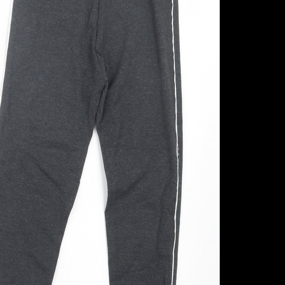 NEXT Girls Grey Capri Trousers Size 8 Years