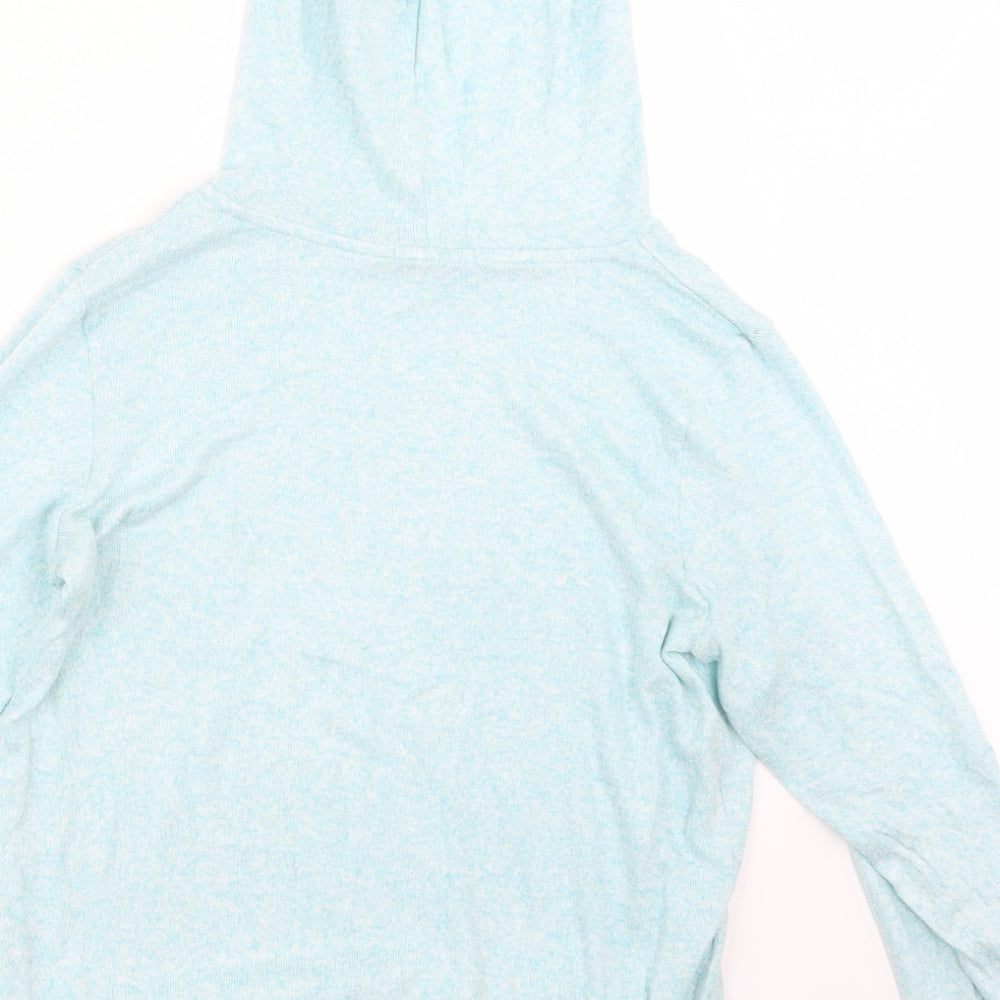 George Womens Green Pullover Hoodie Size 12