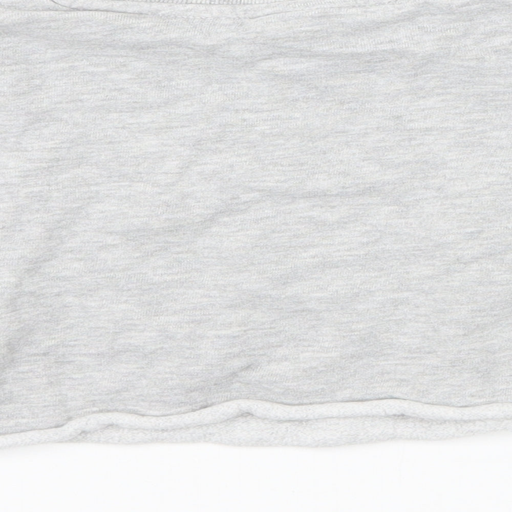 Matalan Girls Grey Jersey Pullover Sweatshirt Size 5 Years