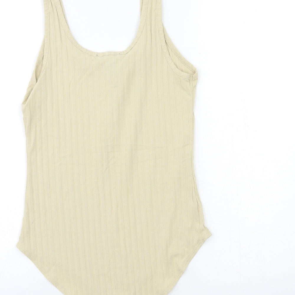 FOREVER 21 Womens Beige Basic Tank Size S
