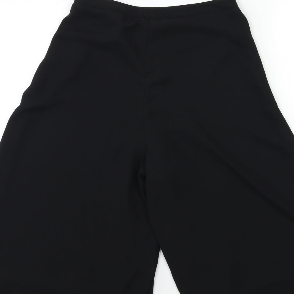Miss Selfridge Womens Black Trousers Size 8 L20 in
