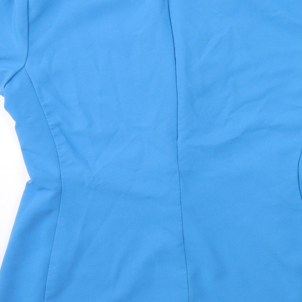 Alexander Womens Blue Tunic T-Shirt Size 8