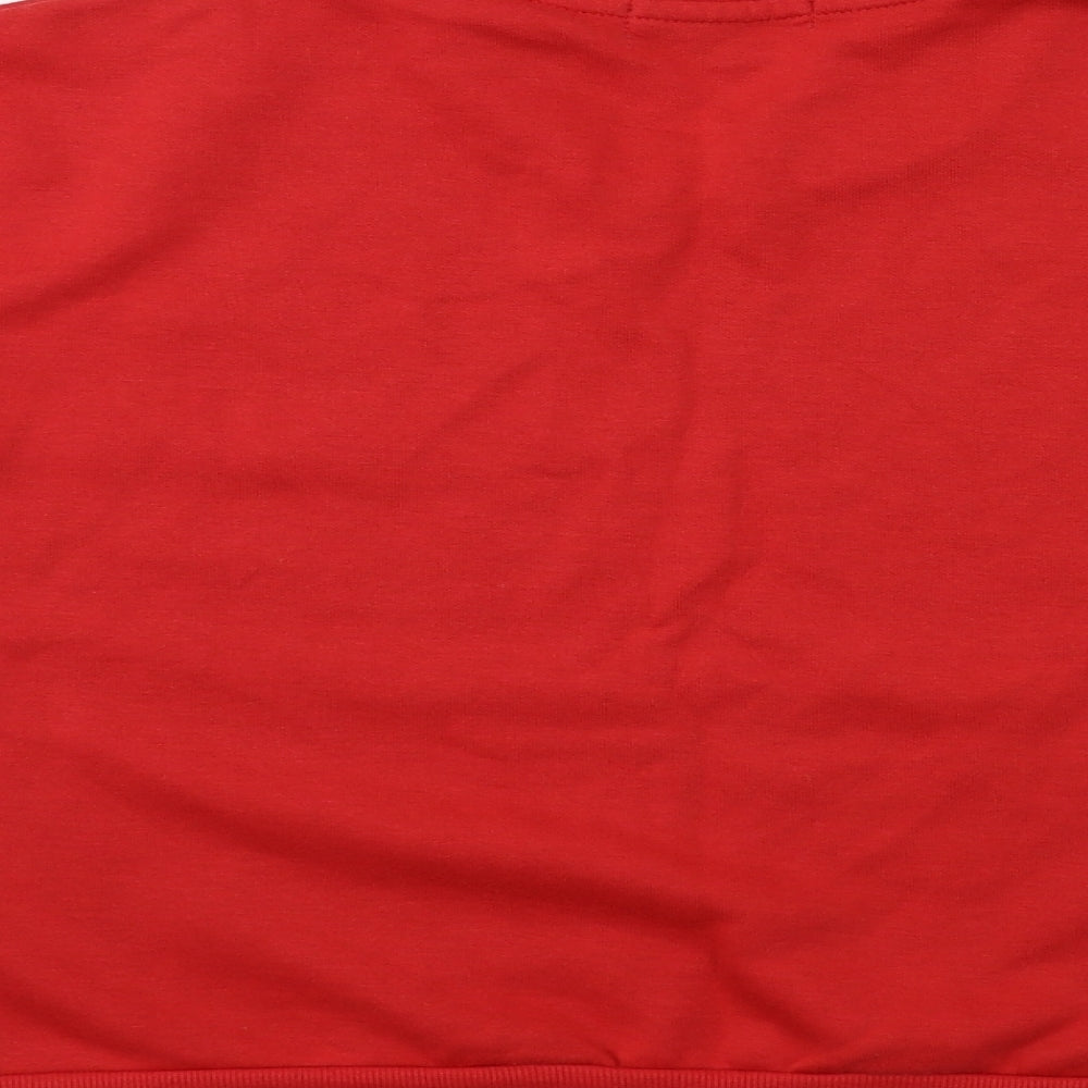 Primark Womens Red Pullover Sweatshirt Size 12