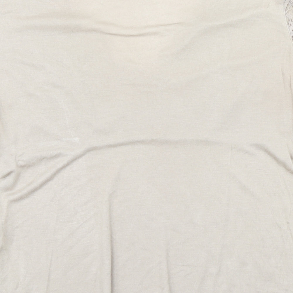 H&M Womens Brown Basic Blouse Size S