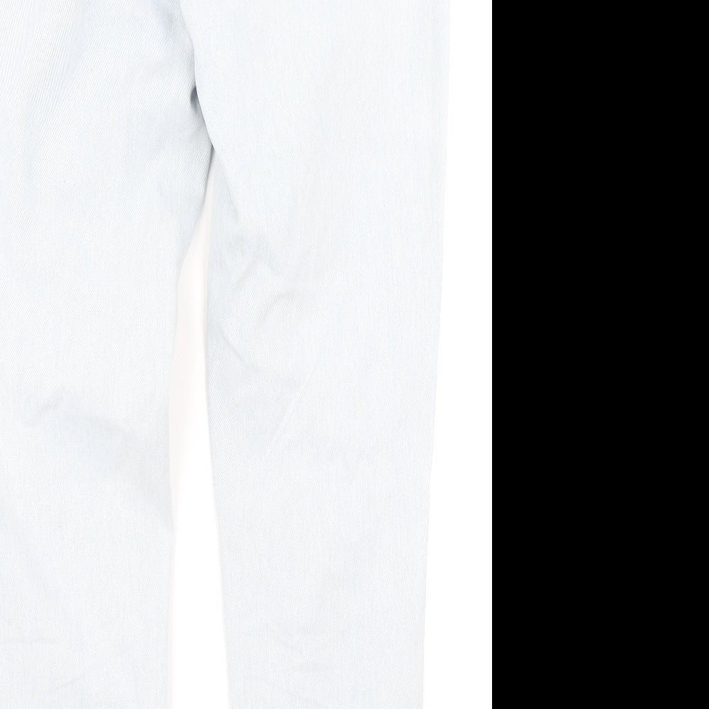 Topshop Womens Blue Denim Mom Jeans Size 10 L26 in