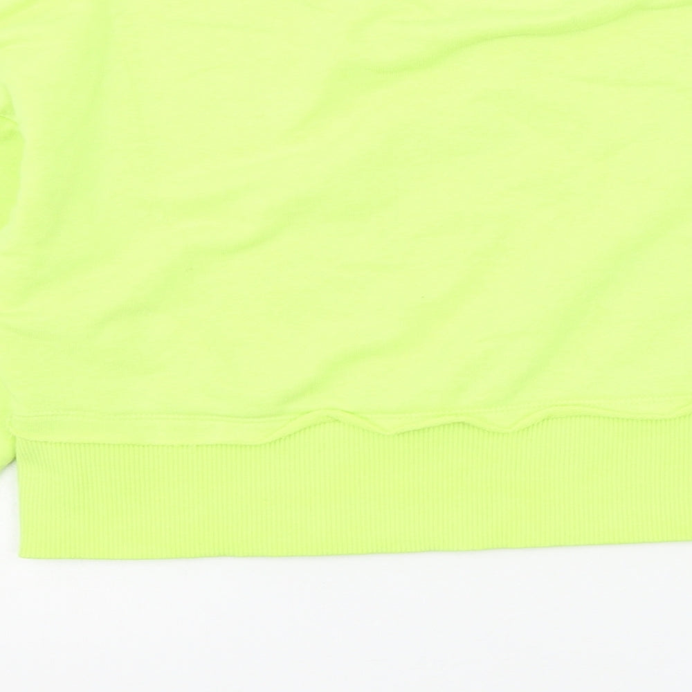 Primark Womens Green Jersey Pullover Sweatshirt Size 4