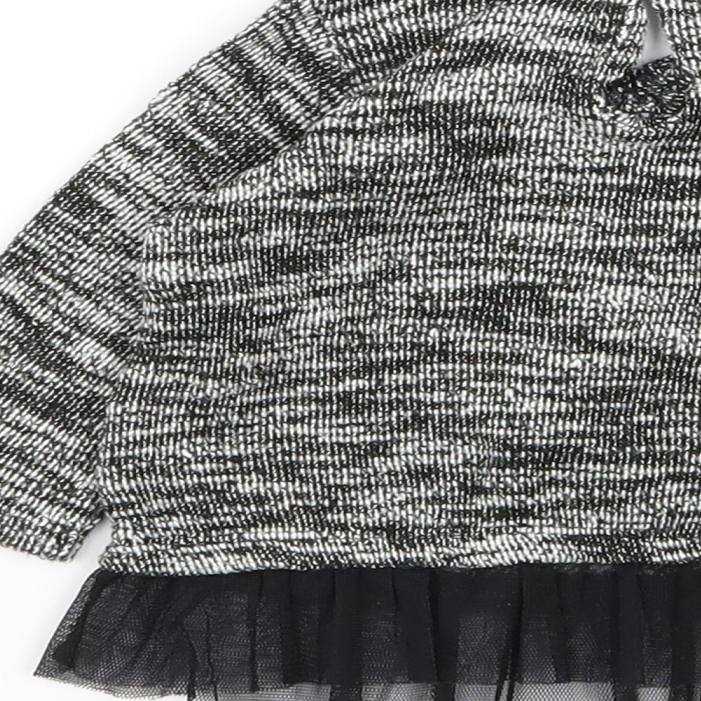 Disney Girls Grey Pullover Jumper Size 3-6 Months