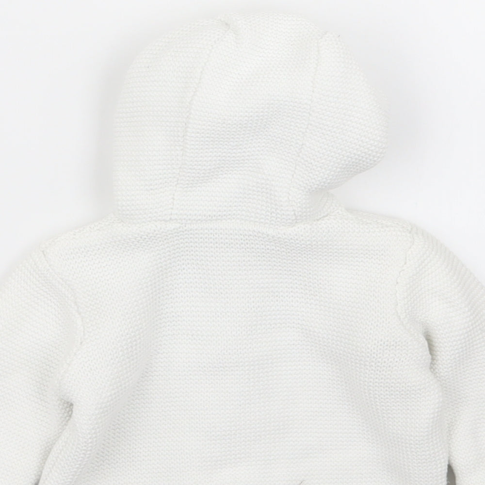 Mini Club Girls White Jacket Size 0-3 Months