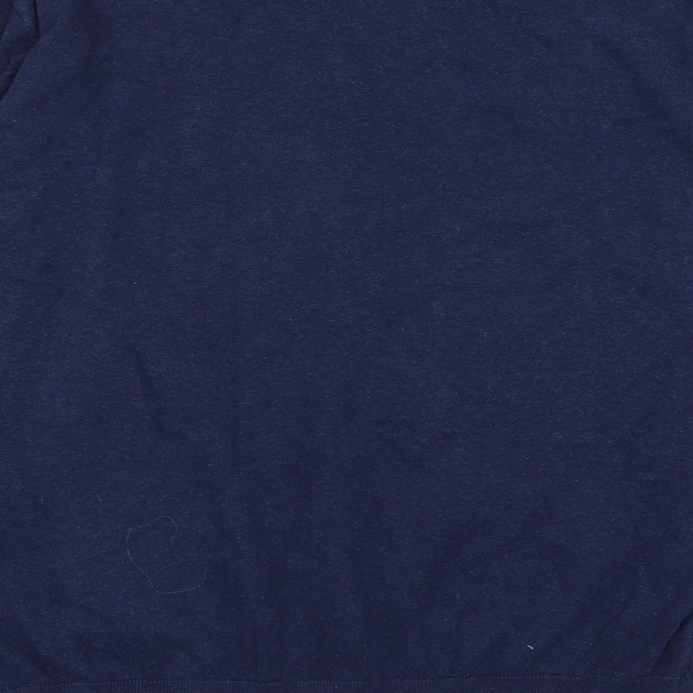 Easy Mens Blue Pullover Jumper Size L