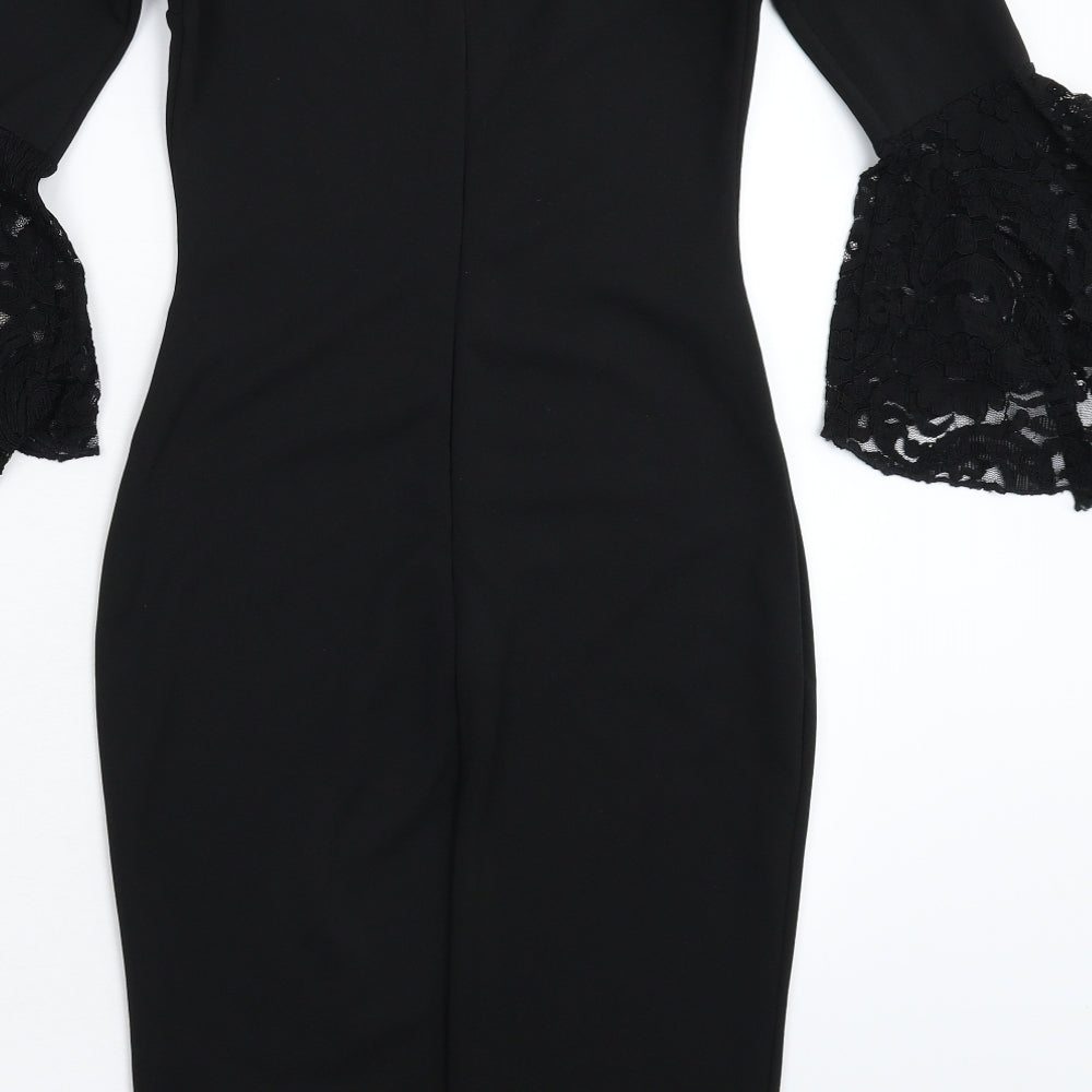 Jessica Wright Womens Black Mini Size 6