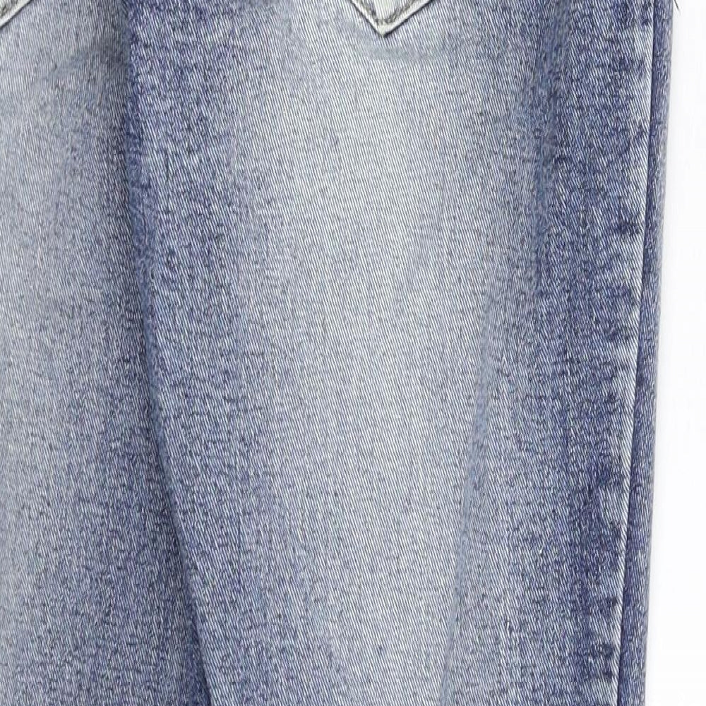Bestiny Womens Blue Denim Skinny Jeans Size 28 in L27 in