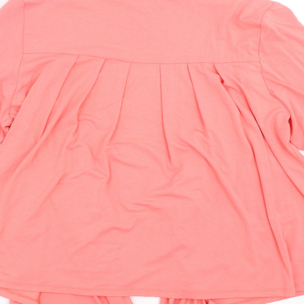 Anna Rose Womens Pink Cardigan Jumper Size M