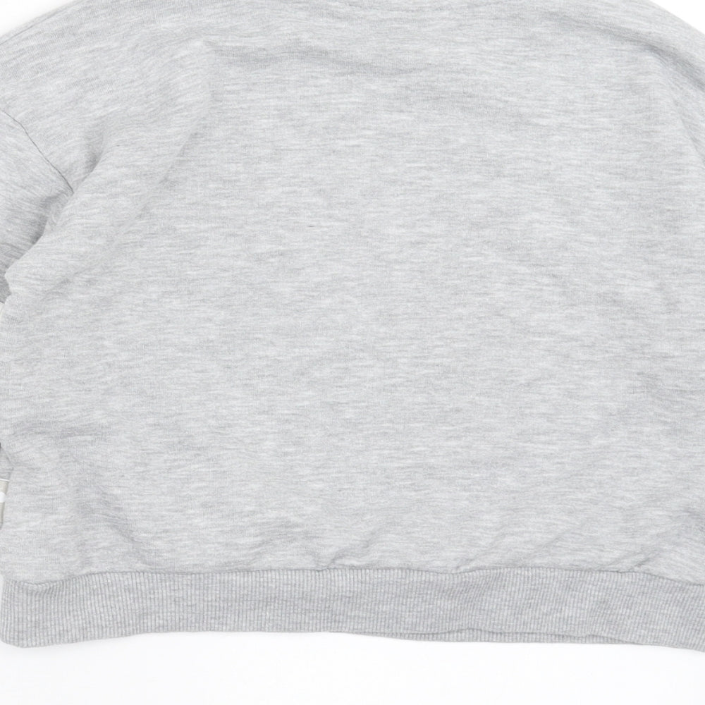Primark Girls Grey Pullover Sweatshirt Size 9-10 Years - Mickey mouse