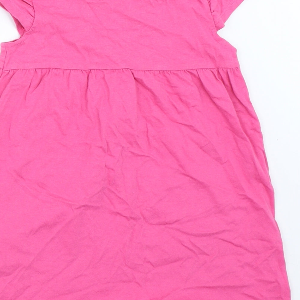 George Girls Pink Fit & Flare Size 18-24 Months