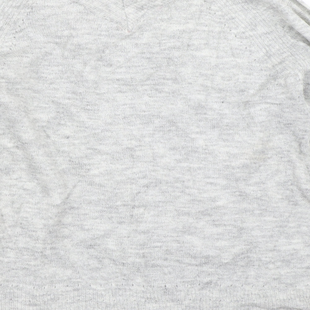 Dorothy Perkins Womens Grey Pullover Jumper Size 10