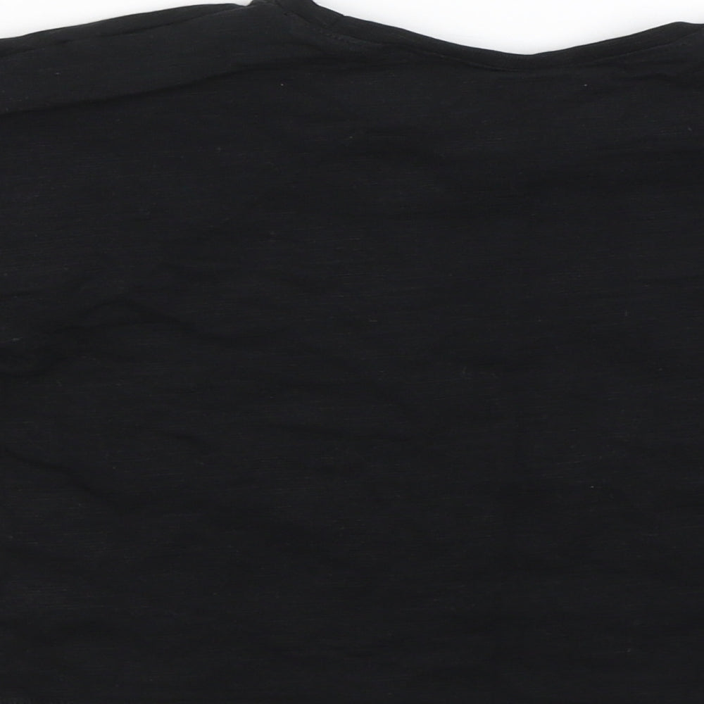 Myleene Klass Boys Black Basic T-Shirt Size 2-3 Years