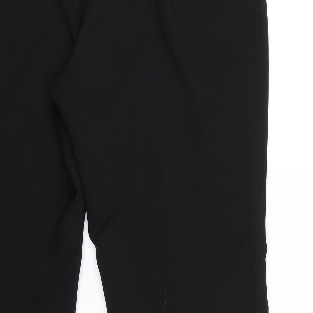 Basics Womens Black Trousers Size 18 L28 in